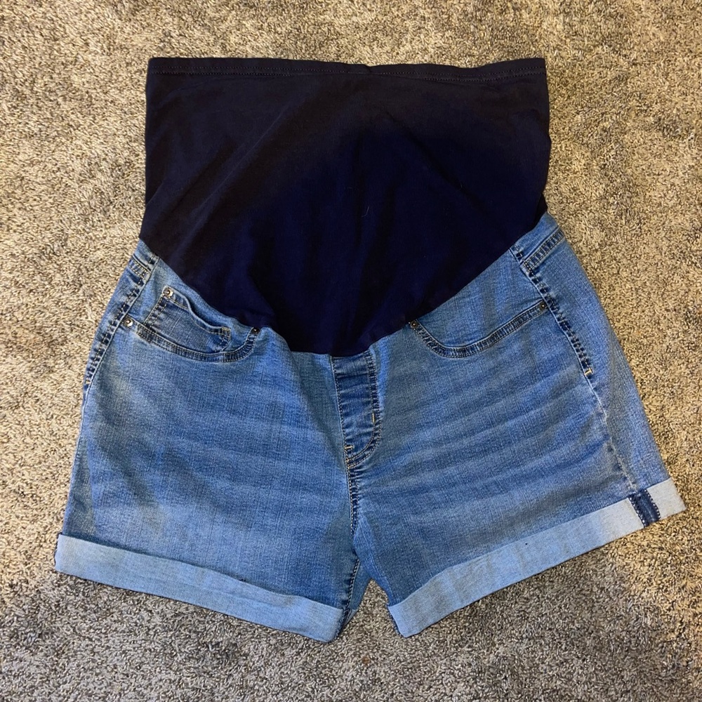 Signature by Levi Strauss Maternity Jean Shorts
